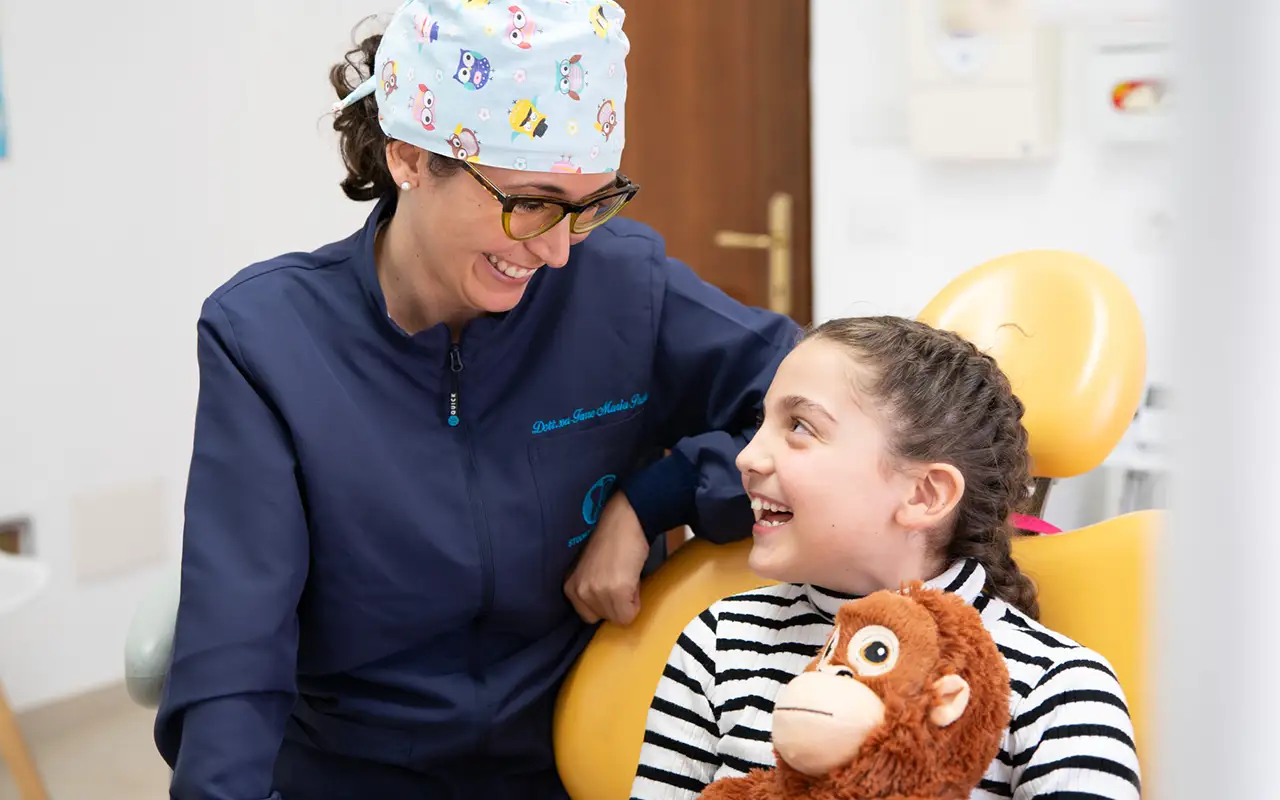 Dentista bambini - un ambiente a misura di bambino - Studio Dentistico a Olbia - Rehabilita - Dott.ri Farre e Tilli